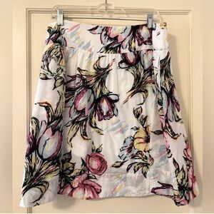 CAbi Afternoon in the Garden Floral Skirt 10